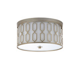 Link 3-Light Metal Led Flush Mount