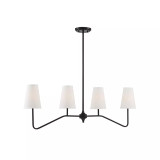 Trade Winds Madison 4-Light 13" Chandelier
