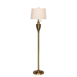 1589AB 61" Antique Classic Urn Floor Lamp