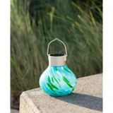Home & Garden Solar Glass Tea Lantern