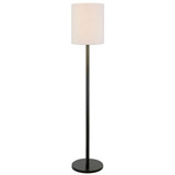 Braun Floor Lamp with Round Base