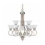 Troy 9-Light Hanging Chandelier