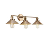 June 3-Light Metal Vanity Light
