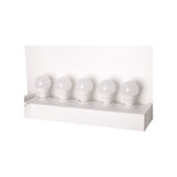 A19 LED Non-Dimmable Light Bulb Set, 16 Pieces