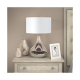 Mirabella Table Lamp In Smoked Chrome Ombre