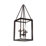 Anna 3-Light Metal, Glass Led Pendant