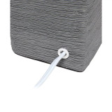 Petite Stone Table Lamp with Shade