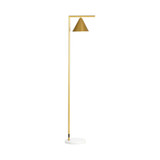 Floor Lamps for Living Room Standing Lamp w/ Adjustable Head, Gold