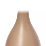 Simple Designs Oval Bowling Pin Base Ceramic Table Lamp