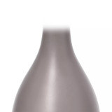 Simple Designs Oval Bowling Pin Base Ceramic Table Lamp