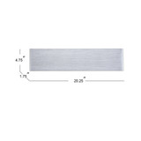 Ajax 20.25" Dimmable Integrated LED Metal Wall Sconce