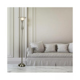 Royal Floor Lamp Metal Standing Lamp With Alabaster Glass Shade