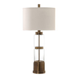 Vaiga Glass Column Lamp