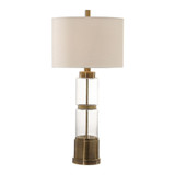 Vaiga Glass Column Lamp