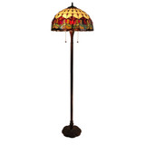 Tiffany Style Tulips Floor Lamp