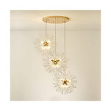 Luxury Firework Chandelier,Adjustable Starburst Pendant Light