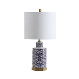 Diana 23.5" Ginger Jar Ceramic,Metal LED Table Lamp