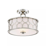 Trade Winds Courtland 2-Light Semi-Flush Ceiling Light