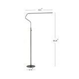 Julian 65.25" Integrated LED Metal Floor Lamp