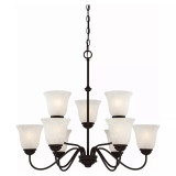Hammond 9-Light Hanging Chandelier