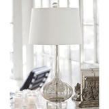 Milano Antique Mercury Glass Table Lamp