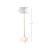 Newman 61.5" Metal LED Floor Lamp