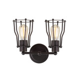 Evelyn 2-Light Metal Vanity Light