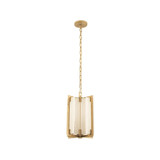 Orleans 4-Light Pendant in Distressed Gold