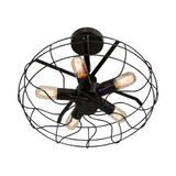 Ozzy Vintage Industrial Ceiling Fan