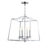 Gloria 4-Light Metal Led Pendant
