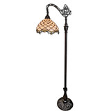 Tiffany Style Jeweled Reading Floor Lamp