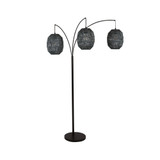 Decor Therapy Laurette Three-Light Floor Lamp
