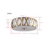 Charing Flush Mount Ceiling Lamp