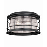 Hyannis Coastal Outdoor Flush Mount Ceiling Light
