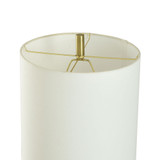 Concrete and Metal Table Lamp