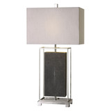 Sakana Gray Textured Table Lamp