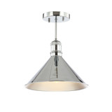 Nick 11" Metal LED Semi-Flush Mount
