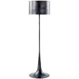 Trilogy Natural Black Iron Floor Lamp