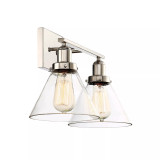 Drake 2-Light Bathroom Vanity Light
