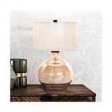 Laelia Table Lamp In Luster Glass
