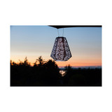 Home & Garden Soji Stella Prism Metallic Orchid Solar Lantern