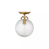 Nicole 8" Semi-Flush Ceiling Light