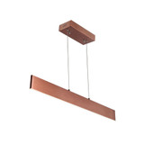 Draper 32" Dimmable Adjustable Integrated LED Metal Linear Pendant