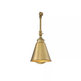 Morland 1-Light Adjustable Sconce w/Plug