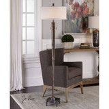 Rhett Burnished Oak Floor Lamp