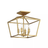 Townsend 4-Light Semi-Flush Ceiling Light (13" W x 13" H)