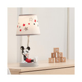 Disney Baby Magical Mickey Mouse Lamp with Shade and Bulb - Gray