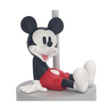 Disney Baby Magical Mickey Mouse Lamp with Shade and Bulb - Gray