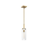 Winfield 1-Light Mini-Pendant in Warm Brass