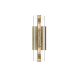 Winfield 2-Light Wall Sconce in Warm Brass